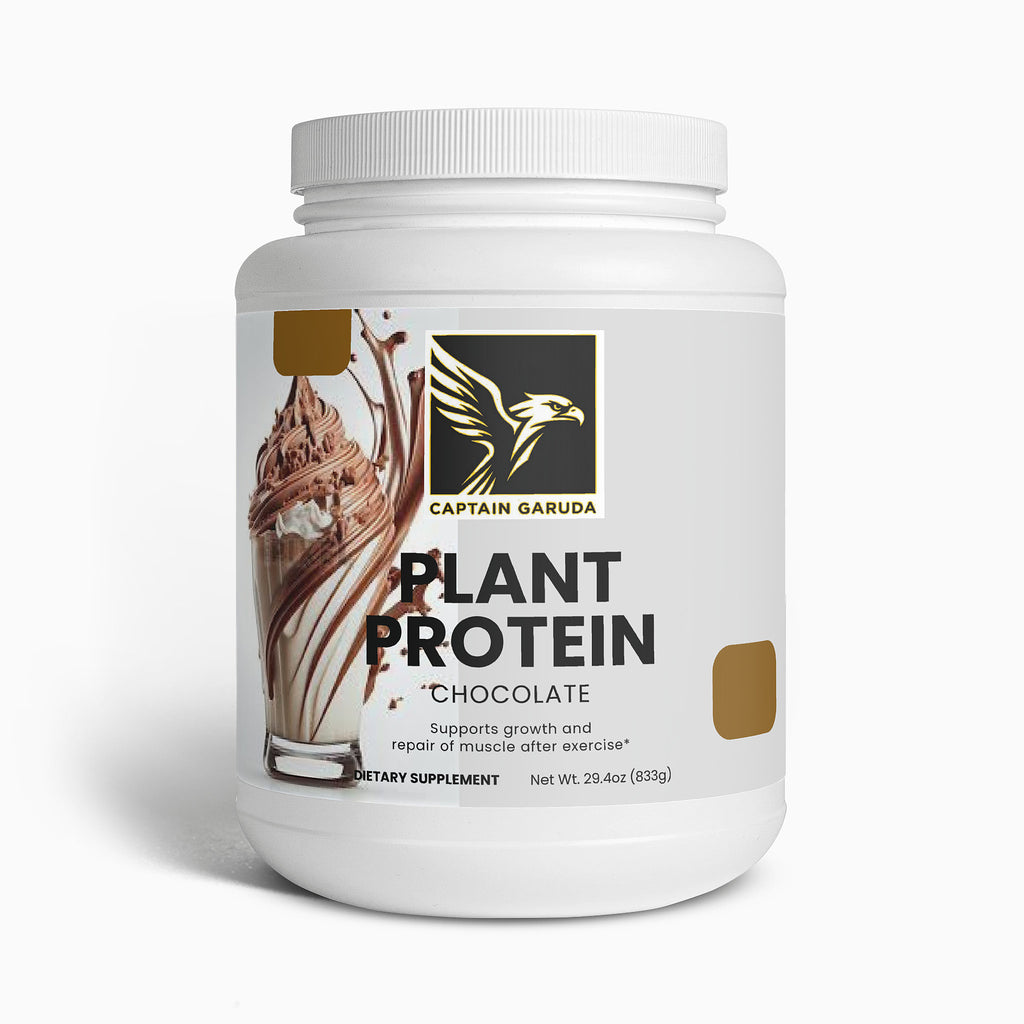Captain Garuda Plant Protein Powder — Chocolate | 833g (30 Servings)